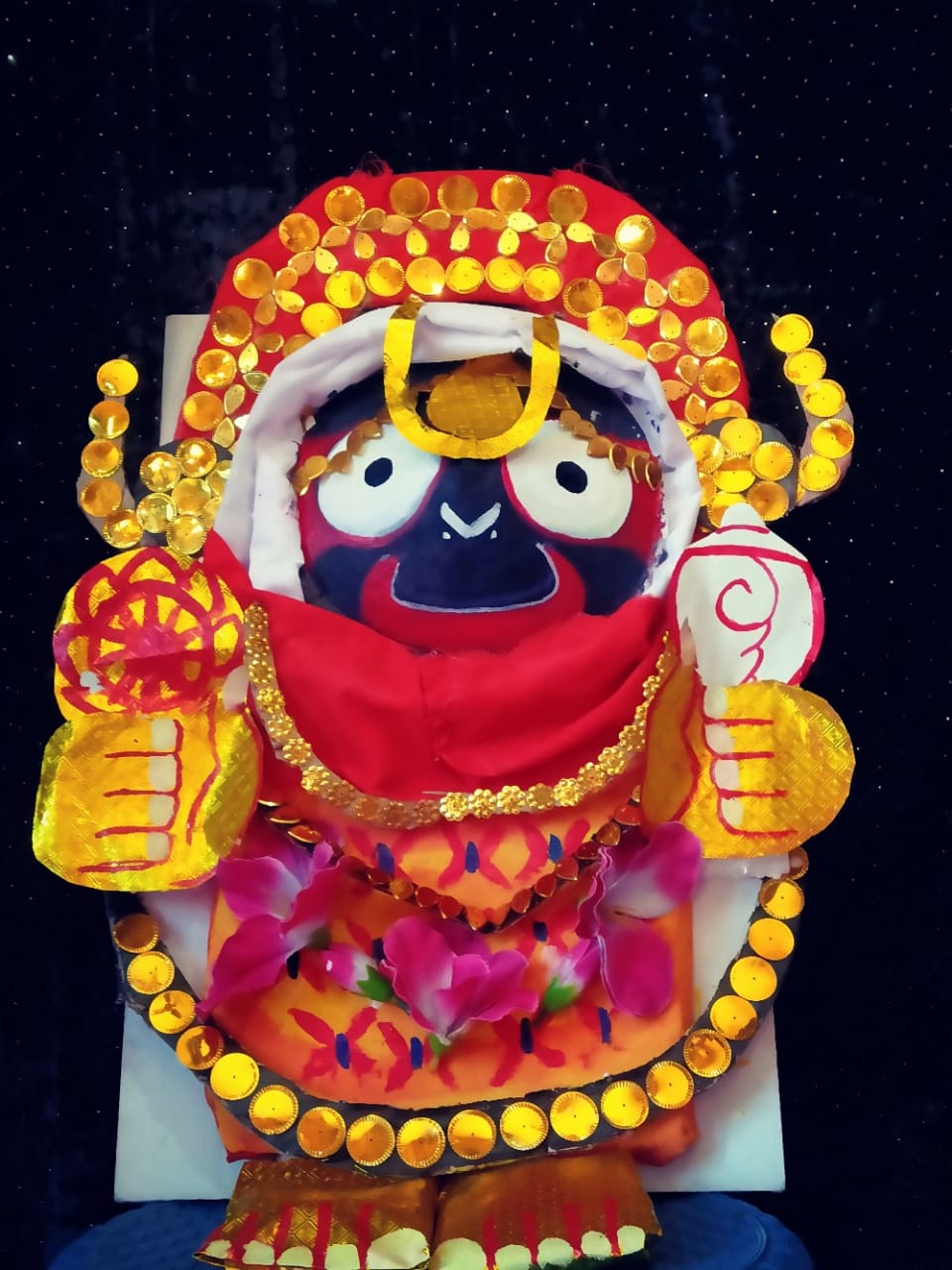 Puri Girl Creates lord Jagnnath Suna Besha