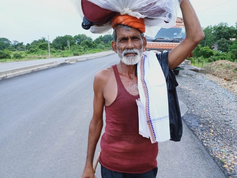 MP Man walks 1400 km