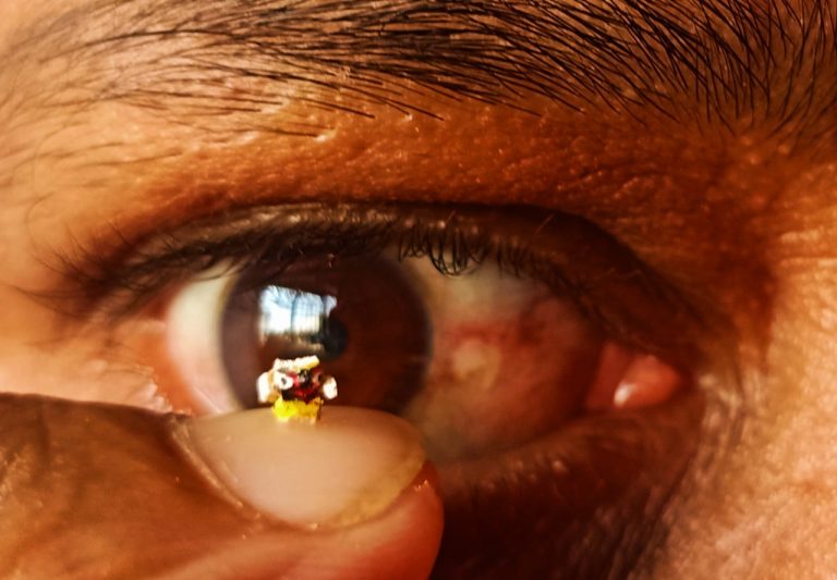 Odisha Artist Carves 1 mm Idol Of Lord Jagannath