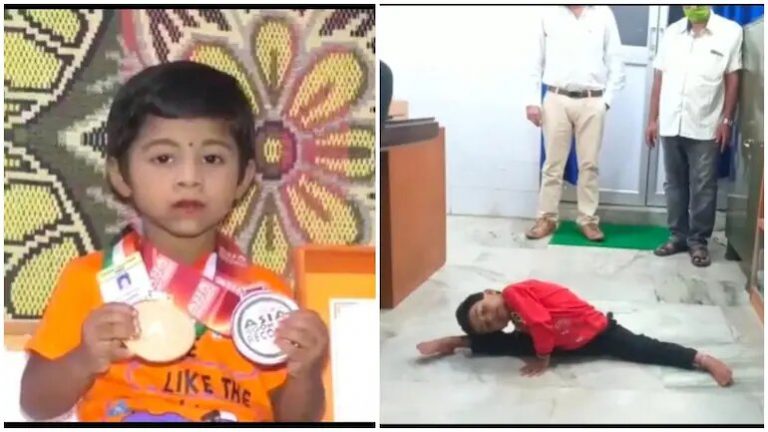 Little Yoga Master! Four-Year-Old Odisha Girl Makes It To Asia Book Of Records