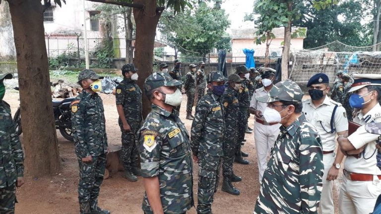 Maoist Camp Busted In Kalahandi; DGP Reviews Security Measures In 2 Odisha Dists