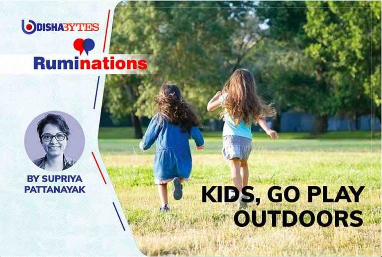 Kids, Go Play Outdoors