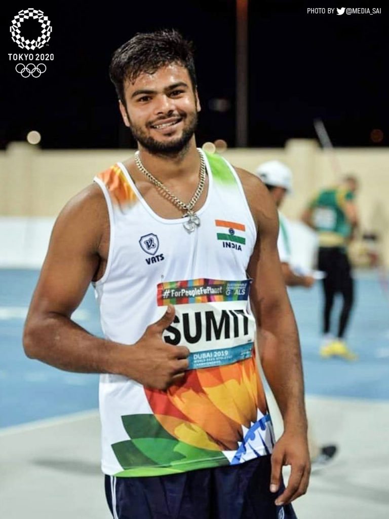 Sumit antil paralympics gold javelin