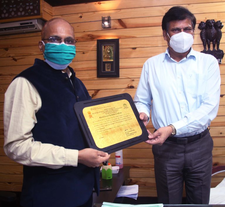 SOA Wins One District One Green Champion Award