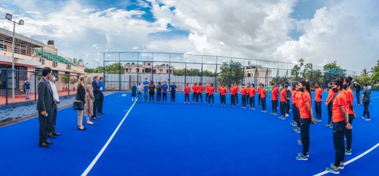 Australian high commissioner Kalinga stadium