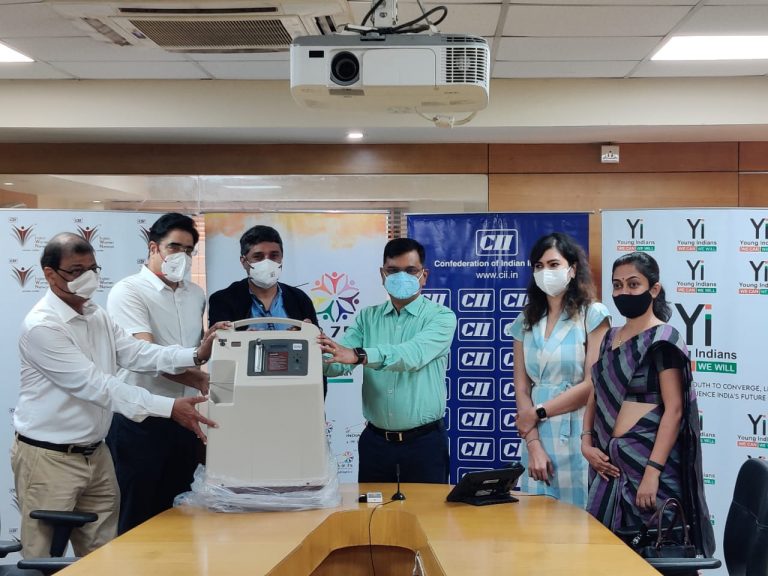 COVID Fight: CII Donates Oxygen Concentrators to Bhubaneswar Municipal Corporation
