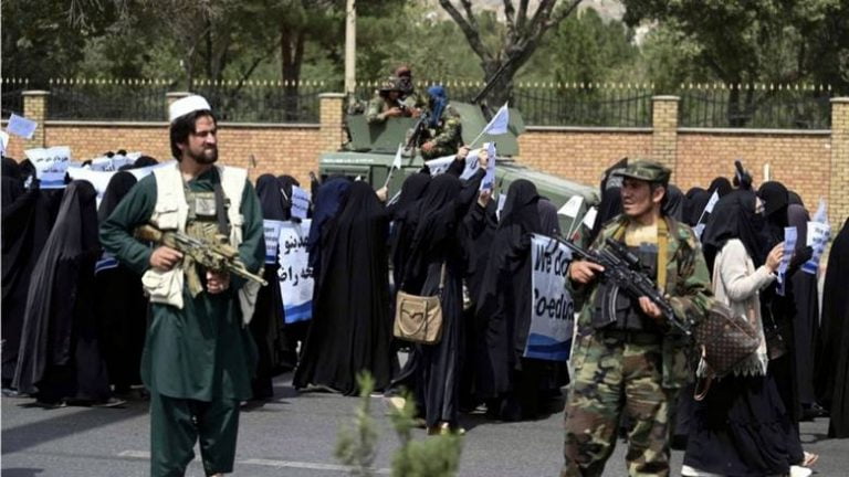 Men And Women Cannot Work Together: Taliban Leader