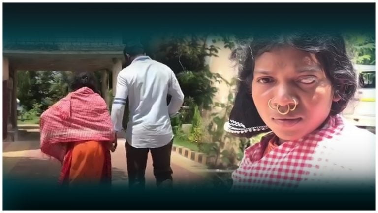 Physically Challenged Tribal Woman Seeks Succour
