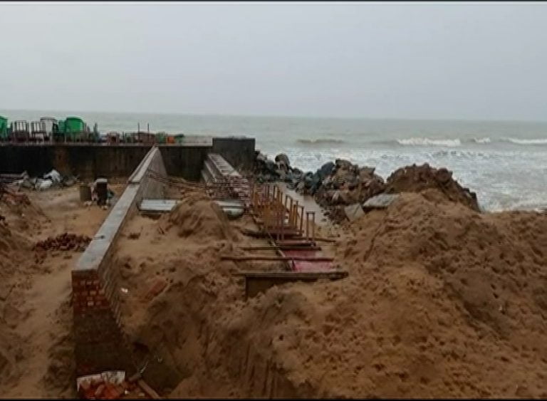 Bengal Officials Stop Mending Wall In Odisha’s Disputed Beach