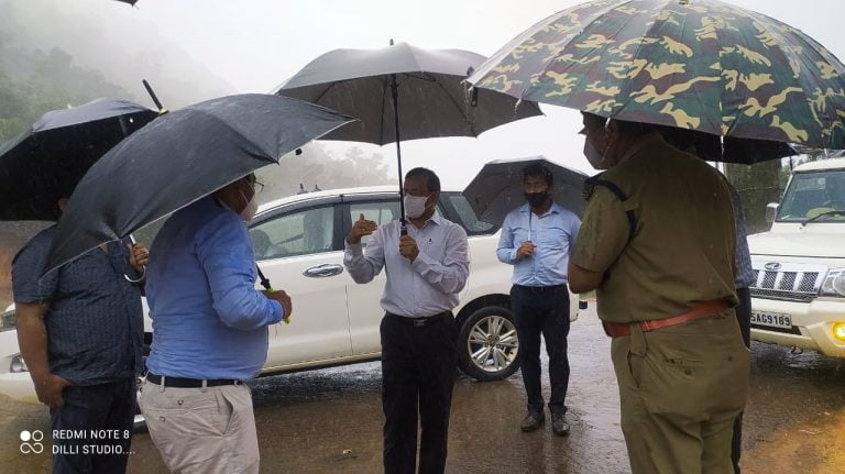 Chief Secy Reviews Tourism Projects On Mahendra Hills in Odisha