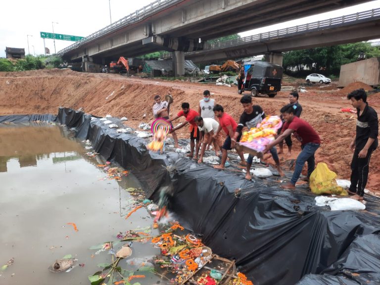 3 Temporary Ponds Readied For Ganesh Idol Immersion In Bhubaneswar