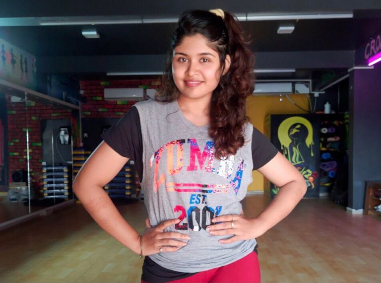 Odisha Girl Adds Sambalpuri Twist To Zumba Workout