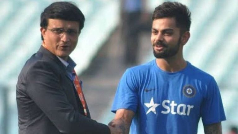 Sourav Ganguly Show-Causing Virat Kohli