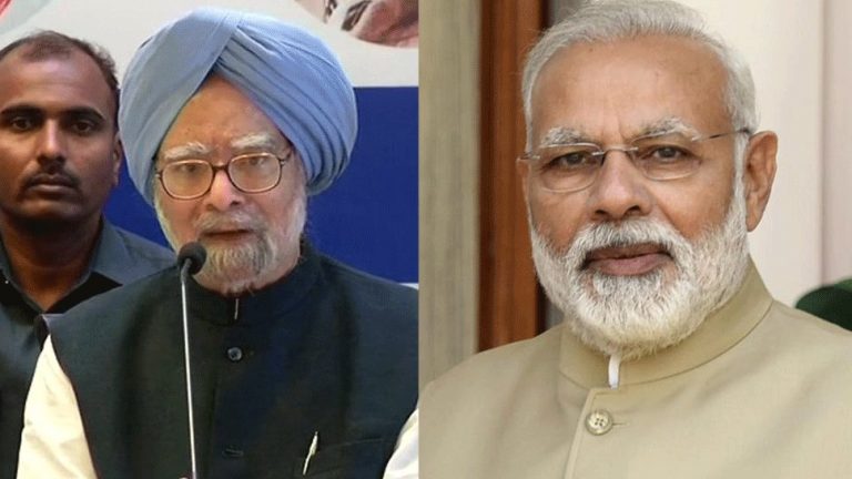 manmohan singh, Narendra modi
