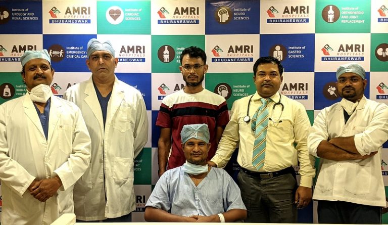 Minimally Invasive Bypass Surgery At AMRI, Bhubaneswar Gives Man New Lease Of Life