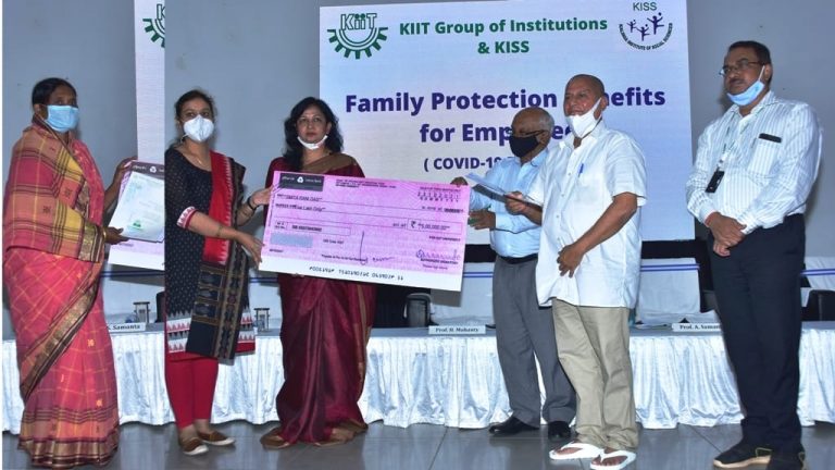 KIIT Provides Financial Aid, Job Letters To Kin Of COVID-Deceased Staff