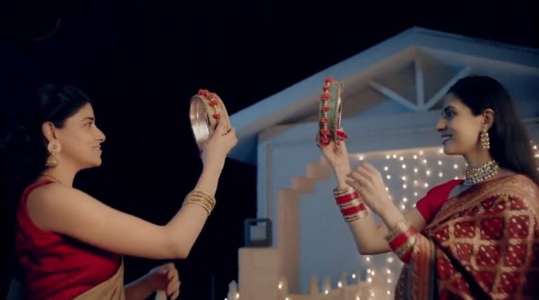 Karwa chauth same sex ad