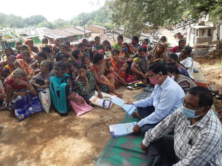 Andhra Officials Hold Mahila Sangham Meet In Odisha’s Kotia Village