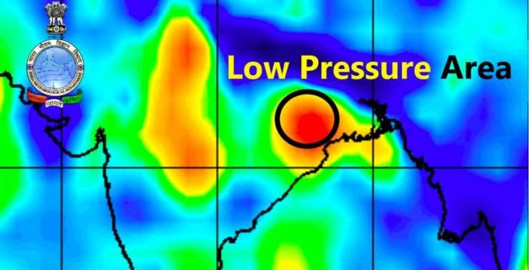 Another Low Pressure Forms Over Bengal & North Odisha