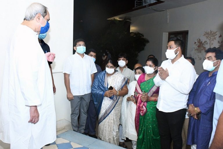 After Pipili Win Rudra Maharathy Seeks Odisha CM Naveen Patnaik’s Blessings