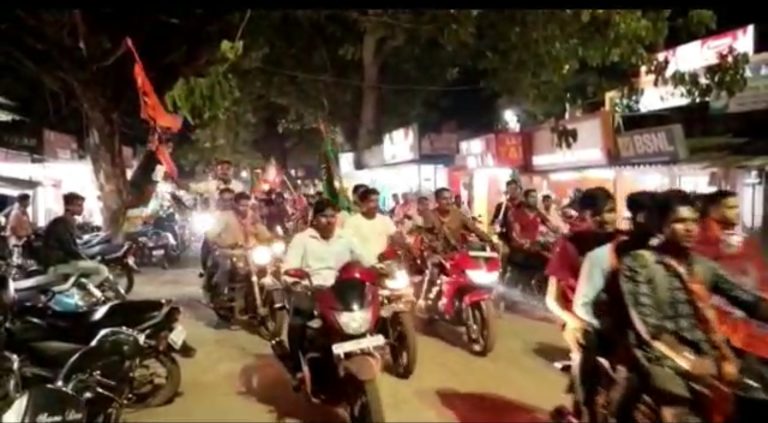 bjp bike rally bhadrak