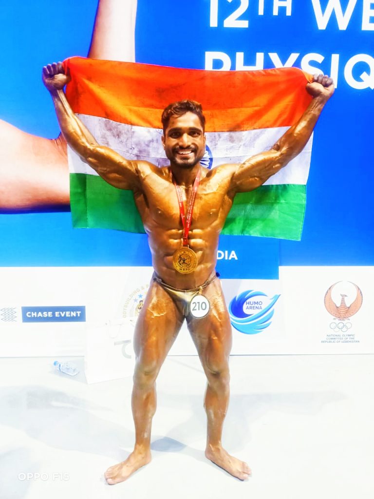 Berhampur Tea Seller’s Son Wins Gold Medal In World Body Building Meet In Uzbekistan