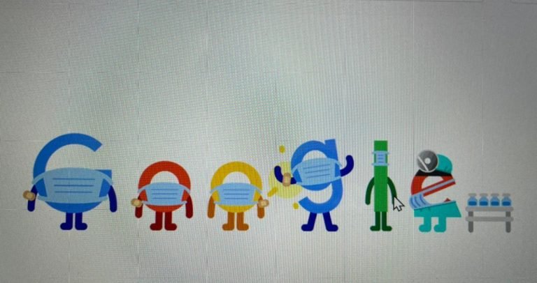 Get Vaccinated & Wear Mask To Save Lives, Says Google Doodle