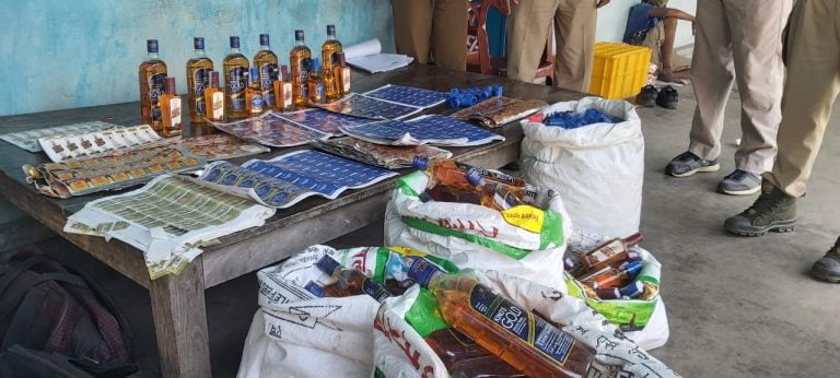 spurious liquor bottles