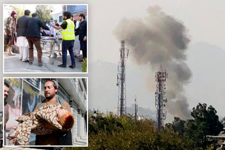 Kabul hospital blast