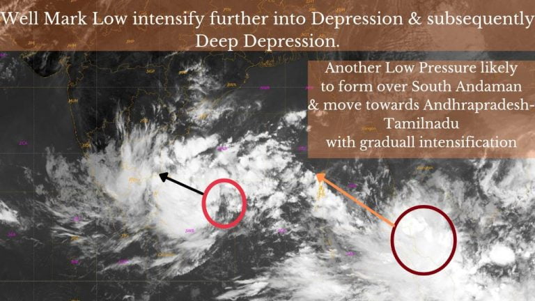 Fresh Low Pressure Over Bay Of Bengal In Next 3 Days; Heavy Rain Likely In South Odisha