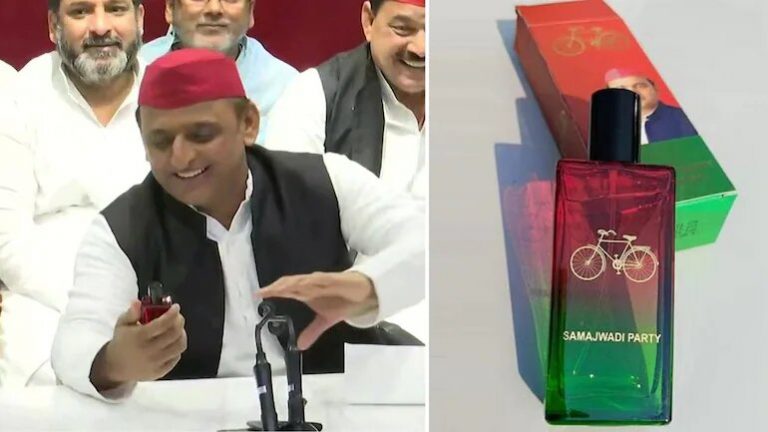 Scent Of Things To Come? Samajwadi Party Launches Perfume With ‘Smell Of Socialism’