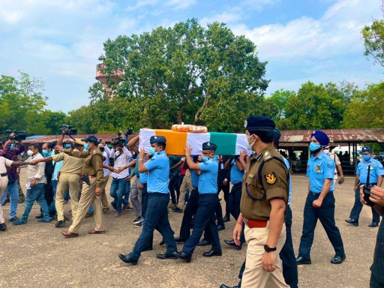 IAF Airman From Odisha Killed In Chopper Crash Cremated With Full State Honours