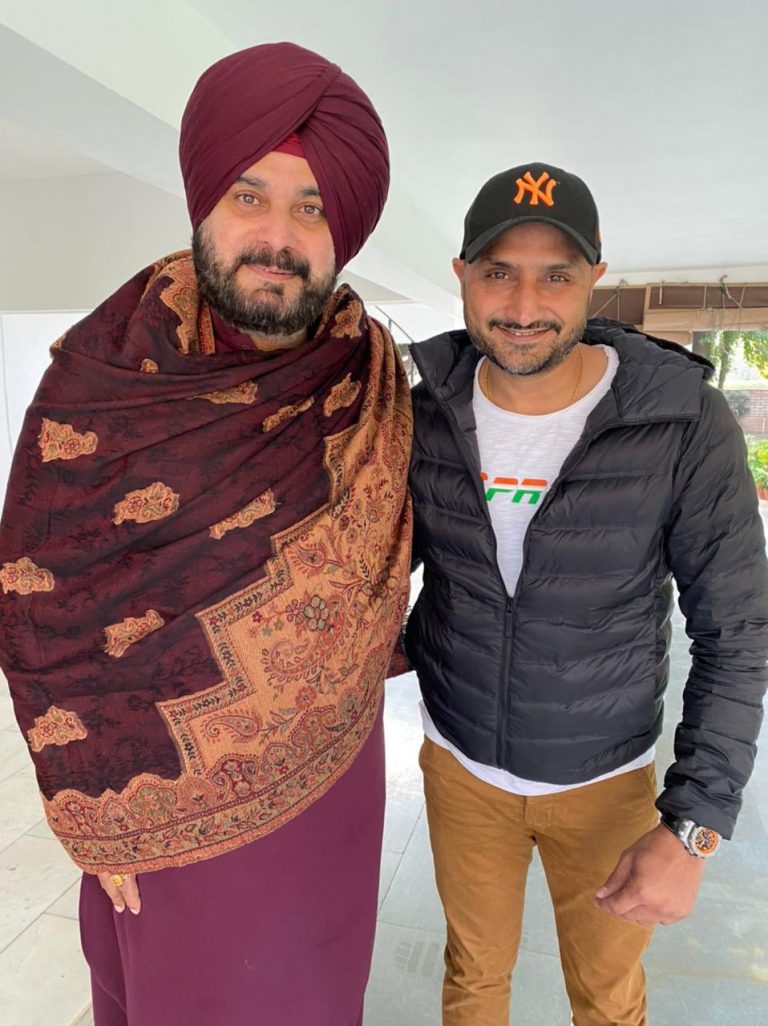 Harbhajan, Navjot sidhu