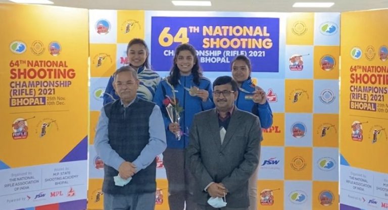 Odisha Girl Bags Gold In 50 Meter Rifle Shooting