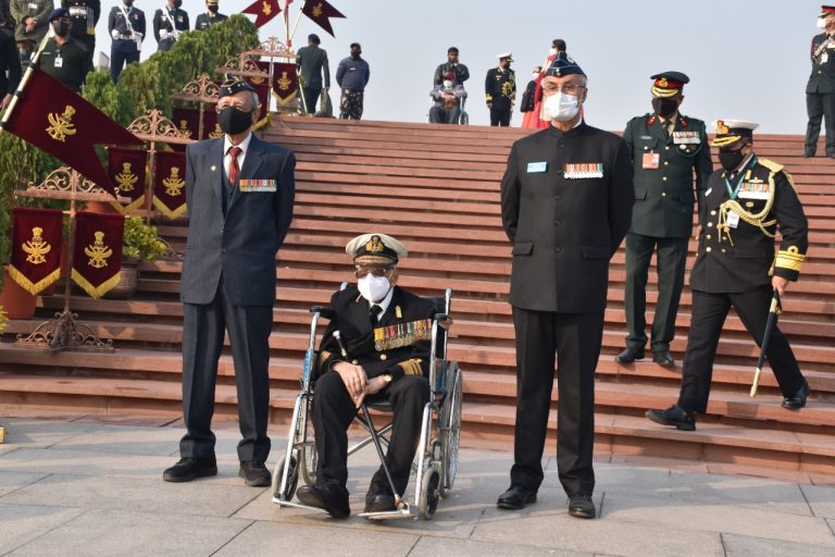 Swarnim Vijay Varsh: Vice Admiral SH Sarma, Veteran Of Three Wars Honoured In New Delhi