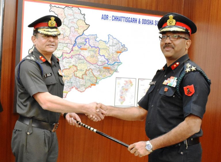 Brigadier Vignesh Mahanti Take Reins Of Chhattisgarh & Odisha Sub-Area