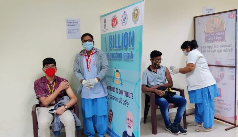 COVID-19: AIIMS Bhubaneswar Vaccinates 147 Children In 15-18 Age Group
