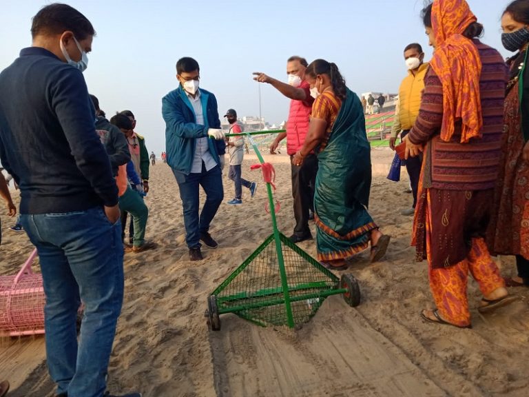 ITI Berhampur Develops Low Cost, Eco-Friendly Sand Cleaning Tool
