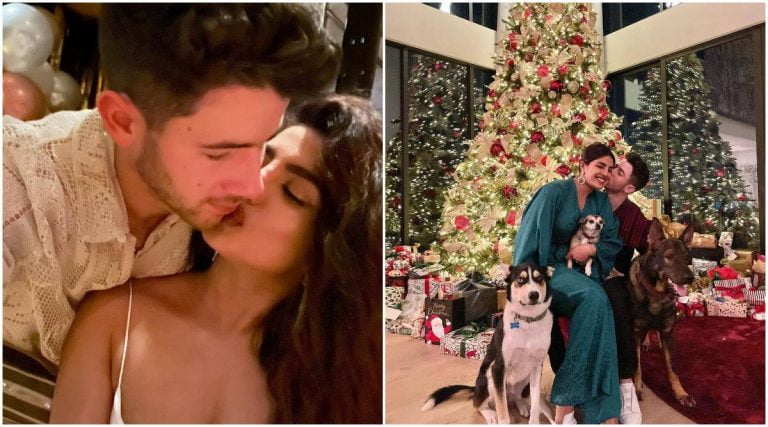 Priyanka, Nick new year eve