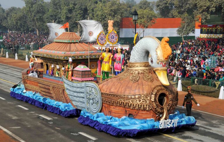 Odisha Tableau Out Of Delhi Republic Day Parade