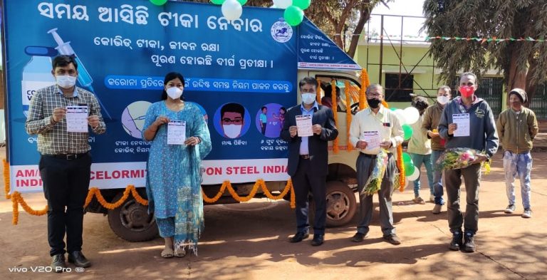 Campaign Vehicle To Create COVID Awareness In Two Odisha Districts