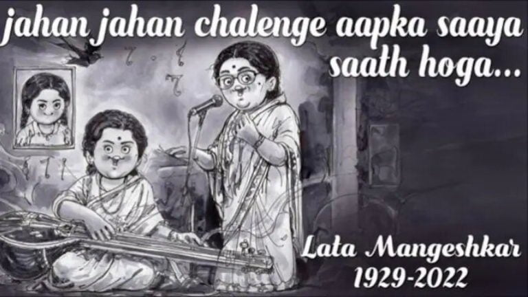 Check Out Amul’s Tribute To Lata Mangeshkar
