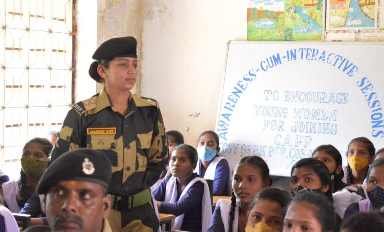 Odisha: Woman Officer In Anti-Naxal Operations Motivates Girls To Join Armed Forces
