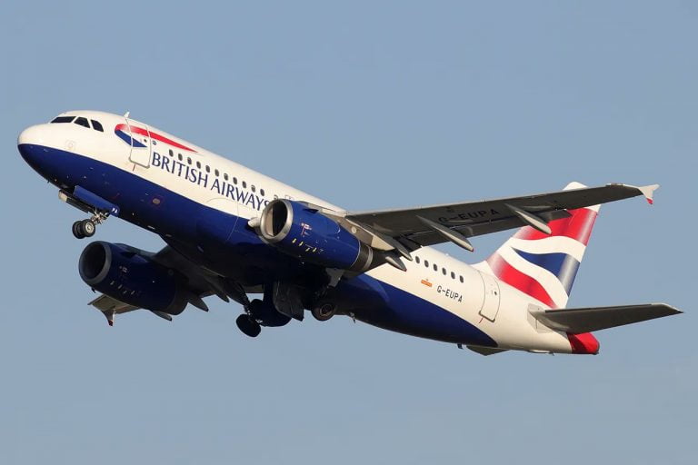 close shave for British Airways flight