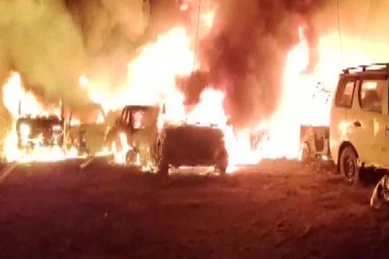 Maoists Torch Two JCB Machines; Threaten Panchayat Poll Boycott In Odisha’s Kandhamal