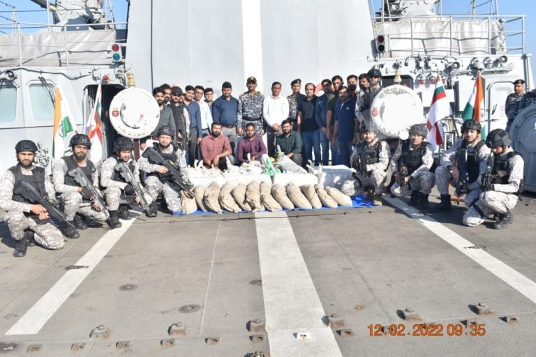 Narcotics seizure in high seas