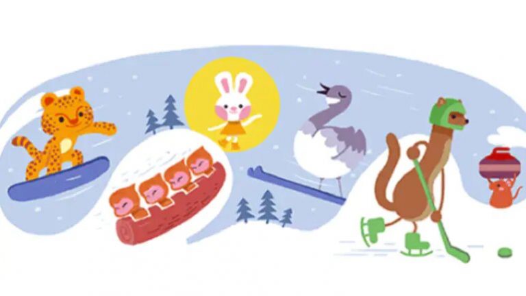 Beijing Winter Olympics 2022: Google Doodle Has A Cute Animation