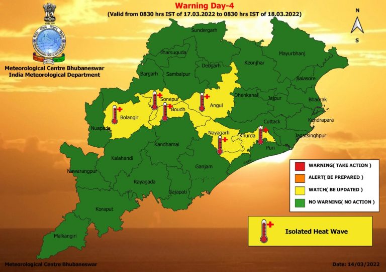 Heatwave: Some Relief In Sight For Odisha, Night Temp To Fall After 48 Hours