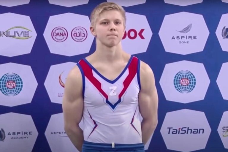 Disciplinary Action Against Russian Artistic Gymnast Ivan Kuliak For Sporting This Symbol