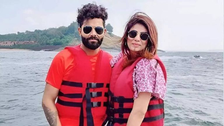 Jadeja & wife Rivaba